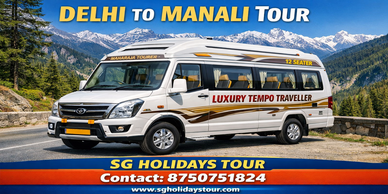 12 Seater Maharaja Tempo Traveller Hire From Delhi To Manali 