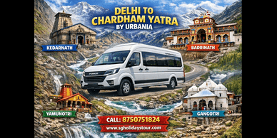 Delhi To Chardham Yatra 17 Seater Urbania Ven On Rent 