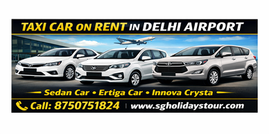 Taxi Car On Rent In Delhi Airport 
